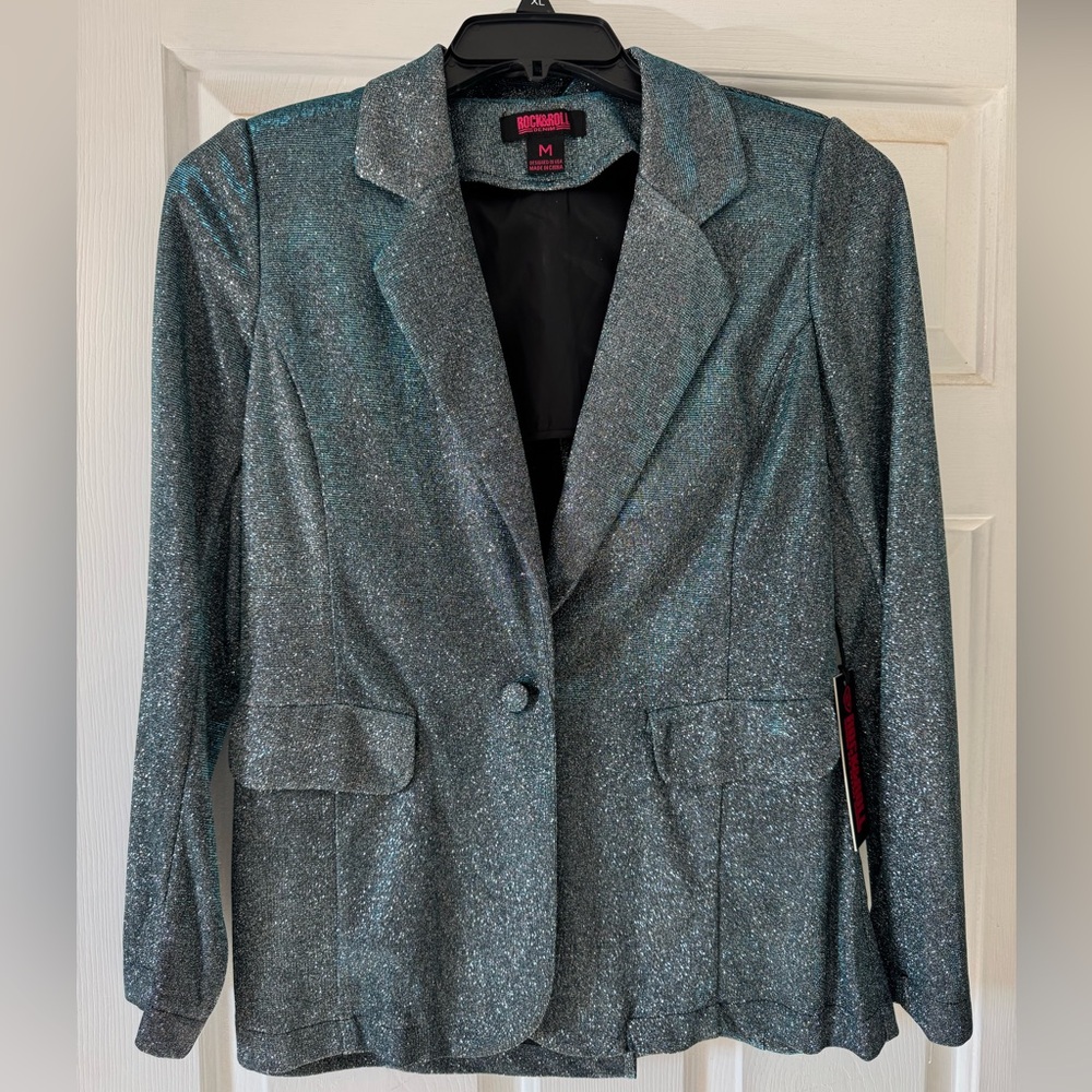 Rock&Roll Cowgirl Shimmery Blazer